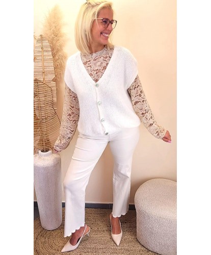 Gilet “Soft Milk” - Andrea