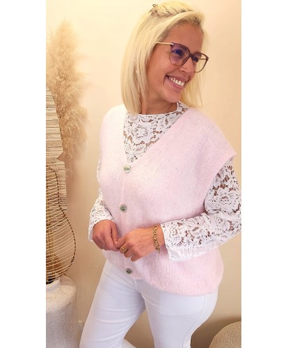 Gilet “Pink” - Andrea