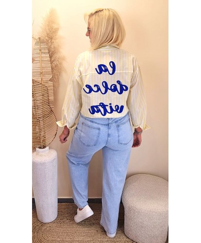 Chemise "La Dolce Vita" - Violette