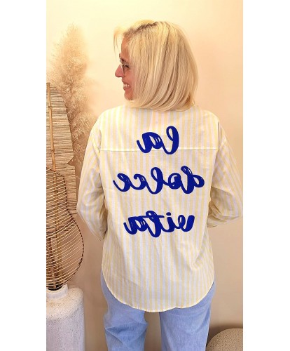 Chemise "La Dolce Vita" - Violette