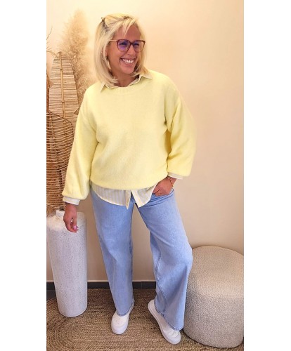 Pull Fluffy "Lemon" - Chloe