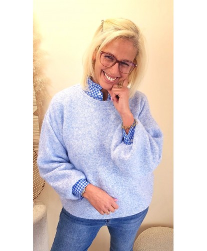 Pull Fluffy “Blue” - Chloe