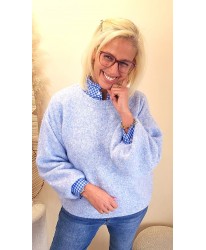 Pull Fluffy “Blue” - Chloe