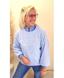 Pull Fluffy “Blue” - Chloe