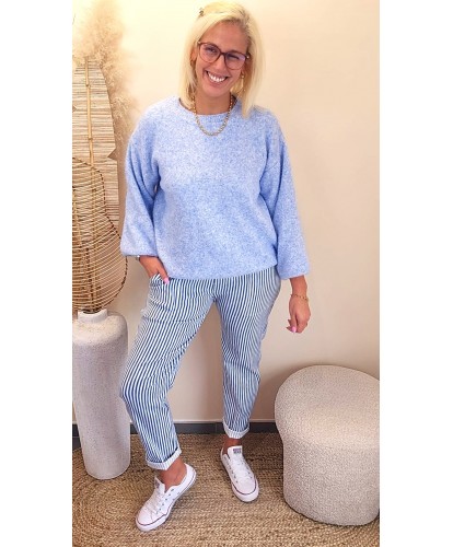 Pantalon Bleu “Marin” - Lea