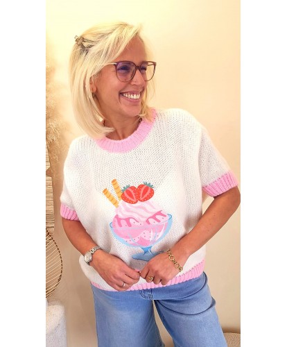 Pull Strawberry Sundae - Jade