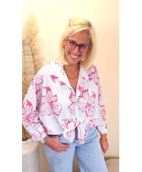 Chemise Pink Blossom - Nina