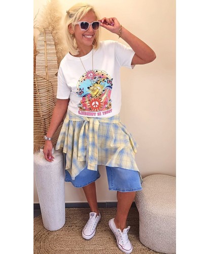 Jupe / Effet Chemise Urban Twist - Lucie