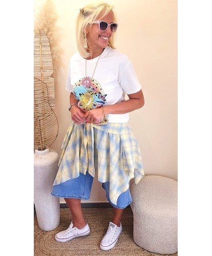 Jupe / Effet Chemise Urban Twist - Lucie