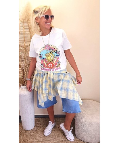 Jupe / Effet Chemise Urban Twist - Lucie