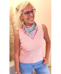 Foulard Soie Fresh Bloom