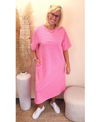 Robe Marinière Pink Mood - Clemence
