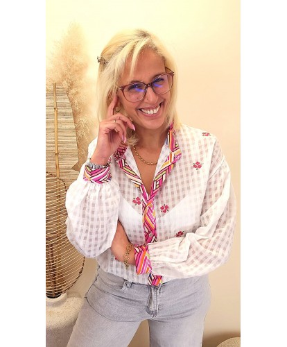 Blouse Élégance Pop - Adèle