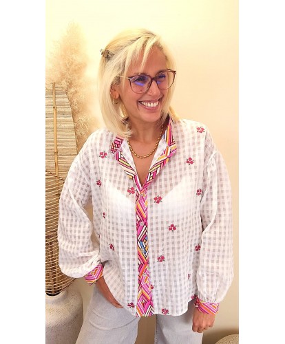 Blouse Élégance Pop - Adèle