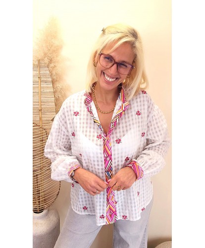 Blouse Élégance Pop - Adèle