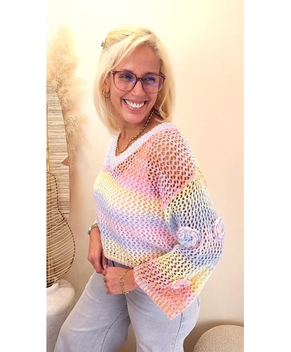 Pull Licorne Tricot Douce France - Romane