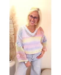 Pull Licorne Tricot Douce France - Romane