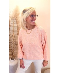 Pull Fluffy “Pèche” - Chloe