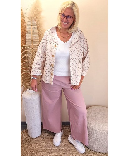 Pantalon Palazzo Rosé - Sofia