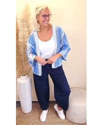 Pantalon Barrel Navy - Oceane