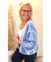 Gilet Crochet Riviera - Olivia