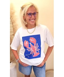 T-Shirt Lobster Riviera - Eloise