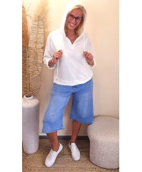 Sweat Viscose Nuage Blanc - Lana