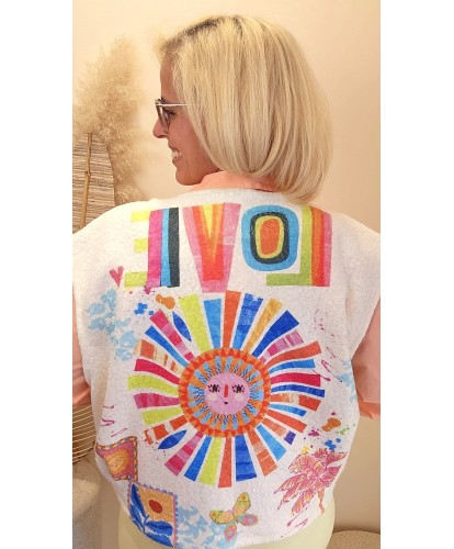 Gilet “Sun Love” - Leonie