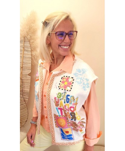 Gilet “Sun Love” - Leonie