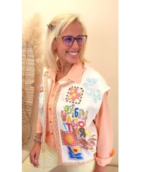 Gilet “Sun Love” - Leonie
