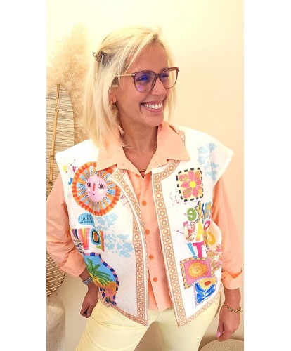 Gilet “Sun Love” - Leonie