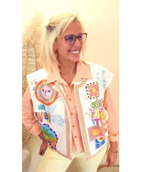Gilet “Sun Love” - Leonie