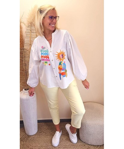 Blouse “Aloha Paradise” - Noemie