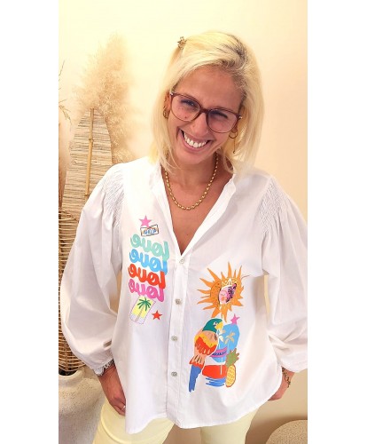 Blouse “Aloha Paradise” - Noemie