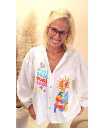 Blouse “Aloha Paradise” - Noemie