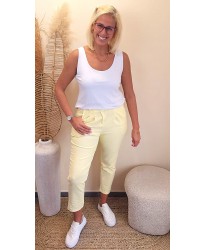 Pantalon Chino Jaune - Alix