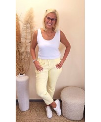 Pantalon Chino Jaune - Alix