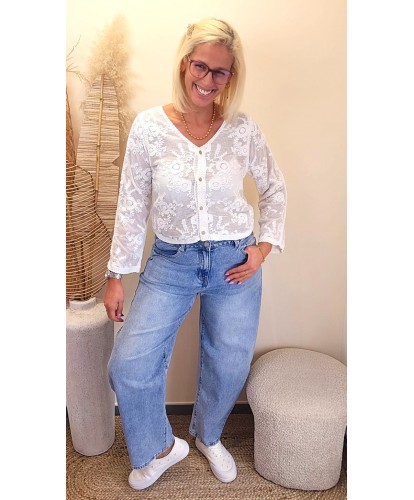 Jeans Barrel Denim - Claire