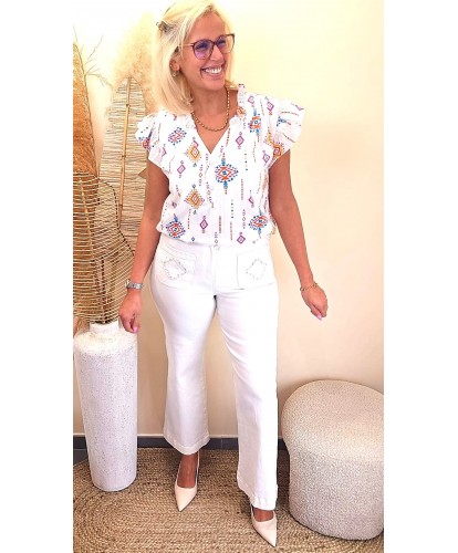 Blouse Azteca - Alexandra