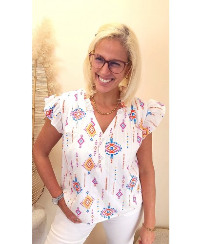 Blouse Azteca - Alexandra