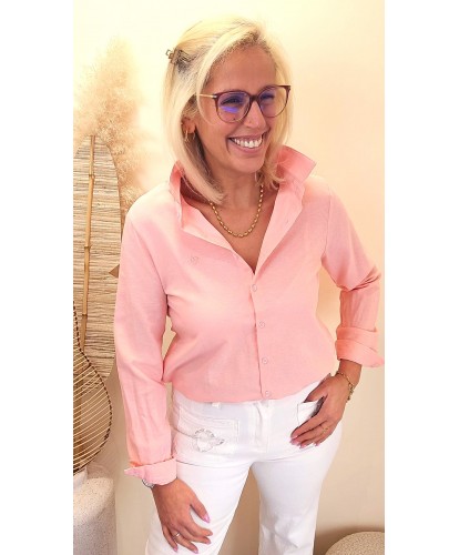 Chemise Cœur Poudré - Elena