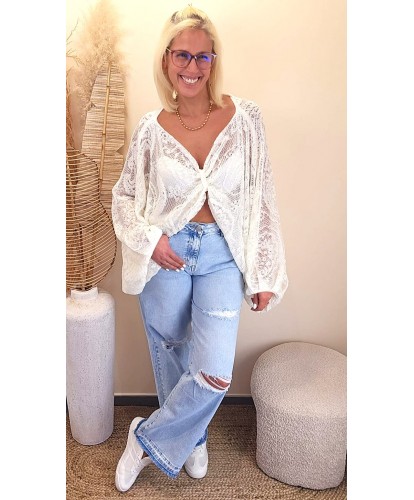 Blouse Bohème en Dentelle - Margot