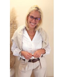 Chemise "White Romance" - Astrid
