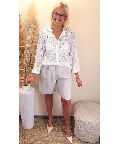 Short Classique Élégance -...