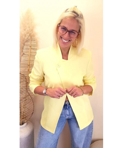 Blazer Soleil Coupe Asymétrique - Lily