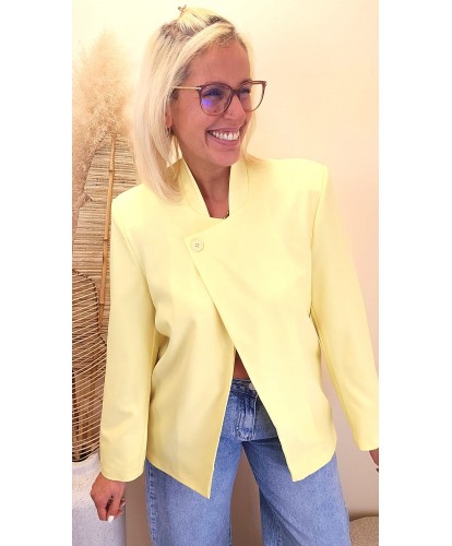 Blazer Soleil Coupe Asymétrique - Lily
