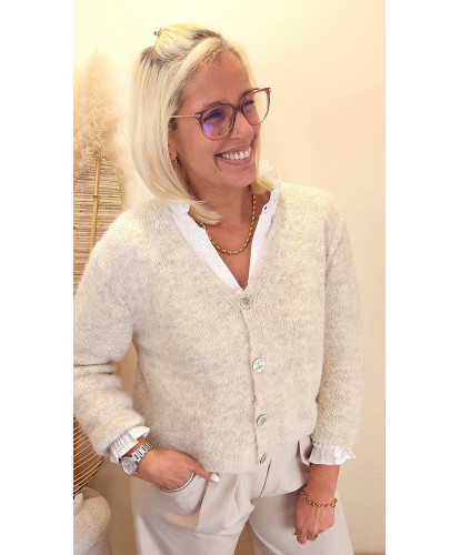 Gilet “Beige” - Morgane