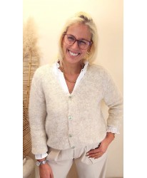 Gilet “Beige” - Morgane
