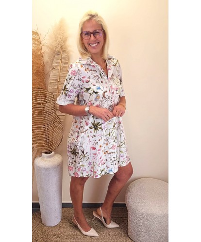 Robe Fleurie Nature - Salma