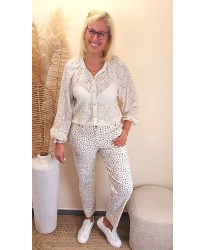 Pantalon Imprimé Pois - Eve